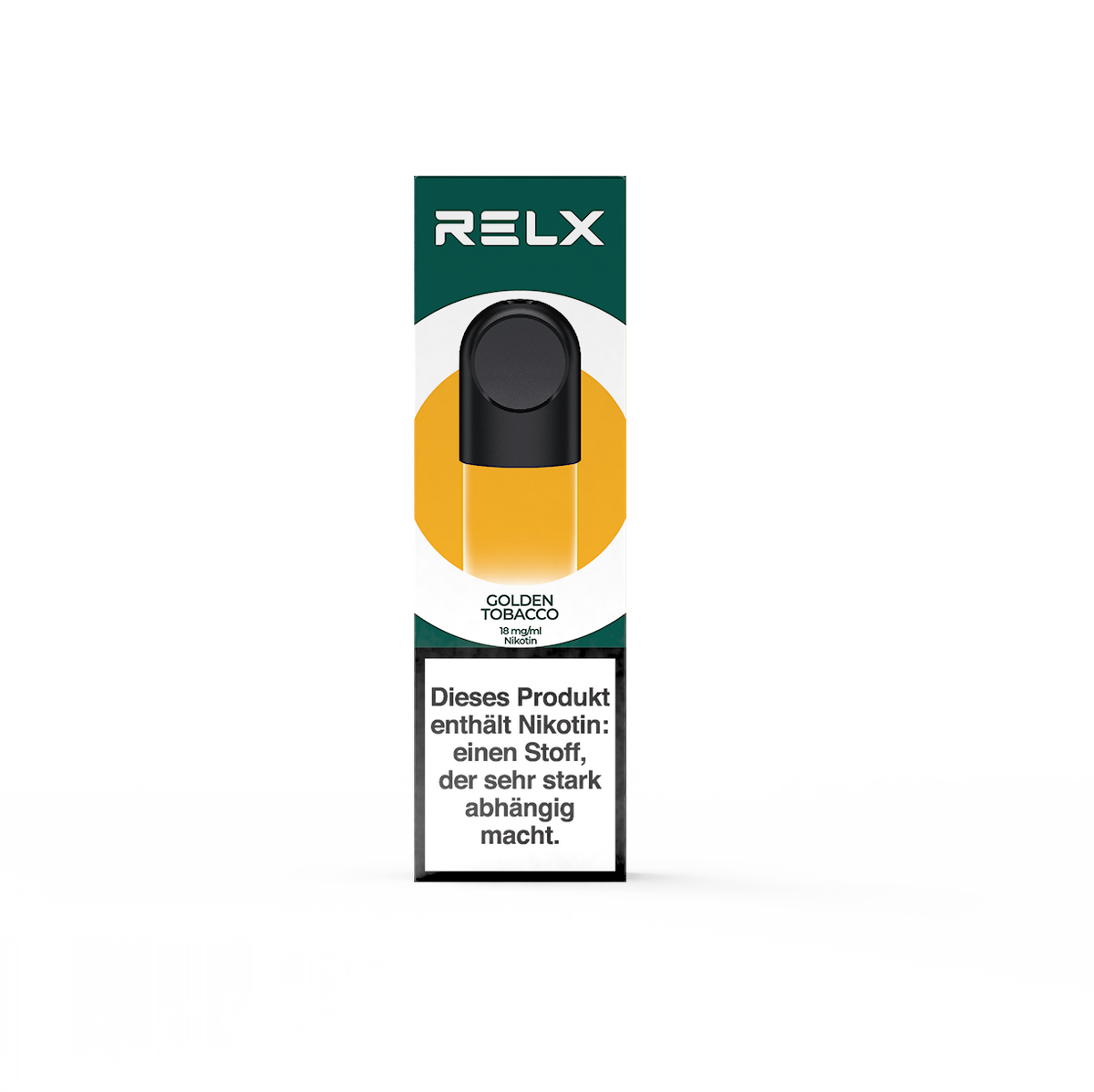 RELX Pod - Golden Tobacco - 18mg/ml