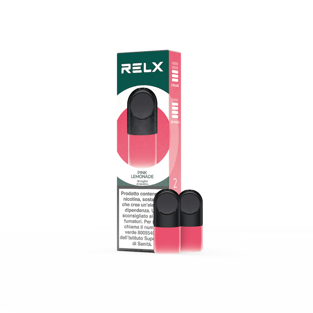 RELX Pod – Rosa Limonade – 18,8 mg/ml