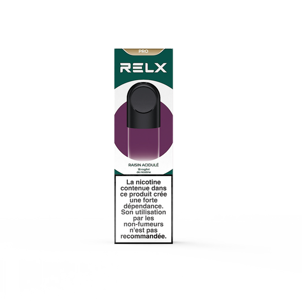 RELX Pro Pod - Tangy Grape - 18mg/ml